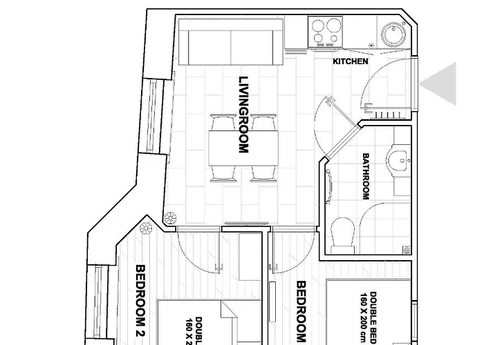 Appartement Fashionstreet City Center Blue *