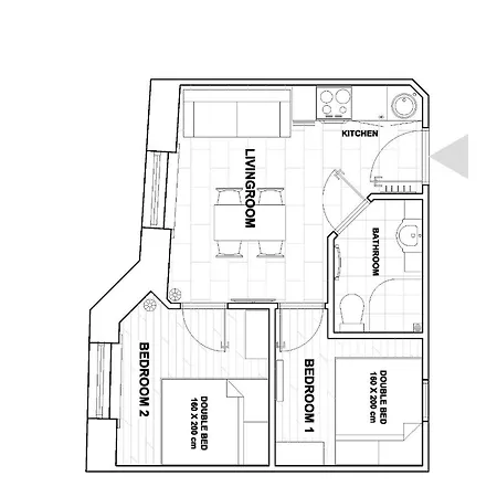 Apartmán Fashionstreet City Center Blue *